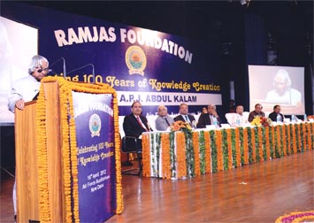 Ramjas Foundation - Centenary Celebrations (2012) : Click to Enlarge